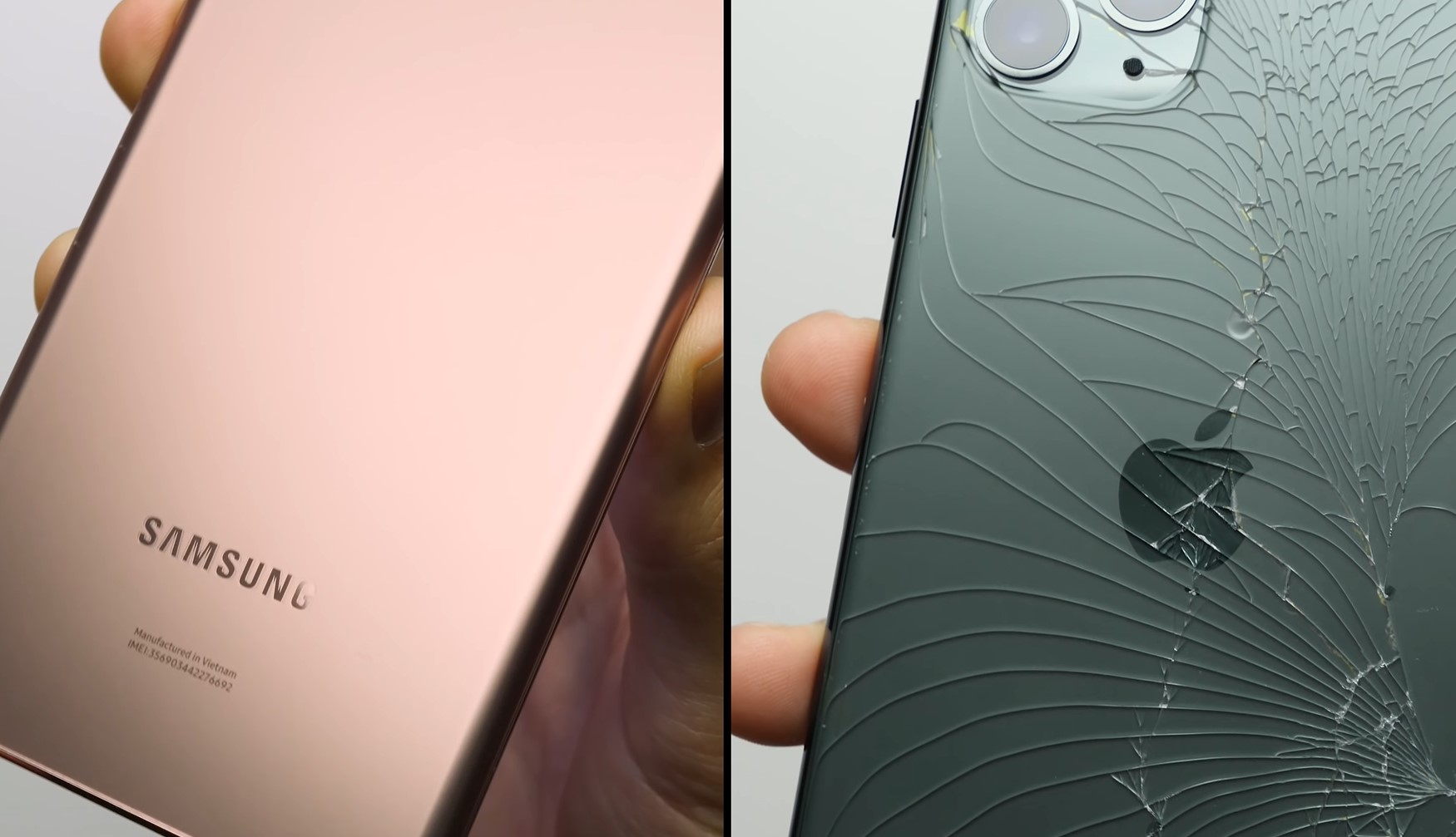 Drop Test: Samsung Galaxy Note 20 Ultra Beats iPhone 11 Pro Max