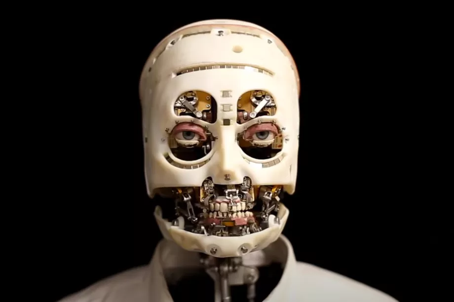 Disney’s new skinless robot can blink like a human