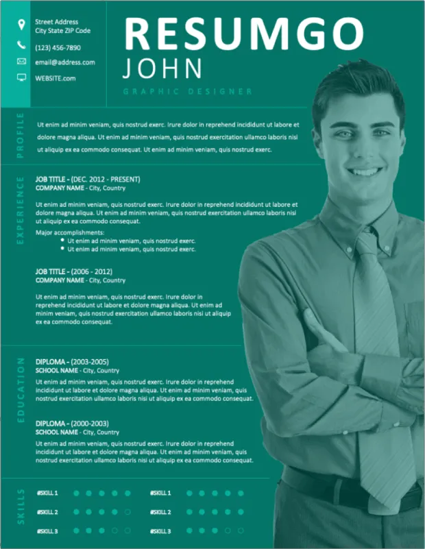 11 Template Resume atau CV Pekerja Kreatif Download Gratis untuk Microsoft Word