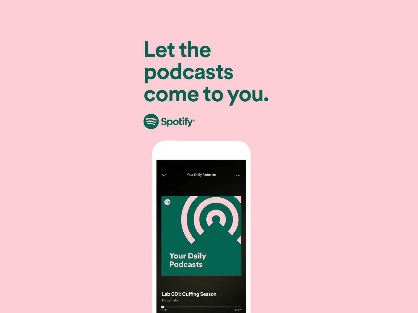Spotify signifies a subscription podcast service