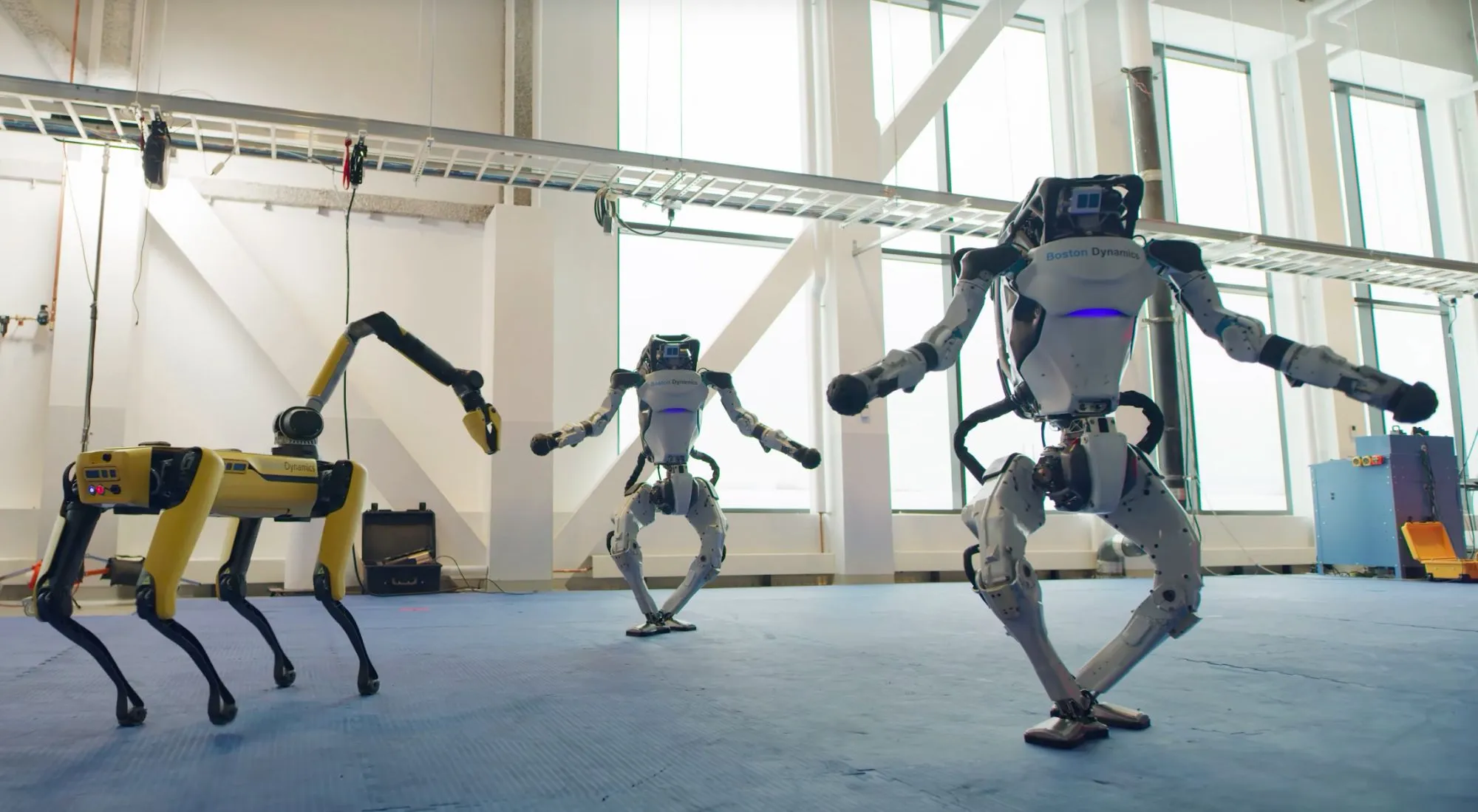 Boston Dynamics robots take over the dance floor